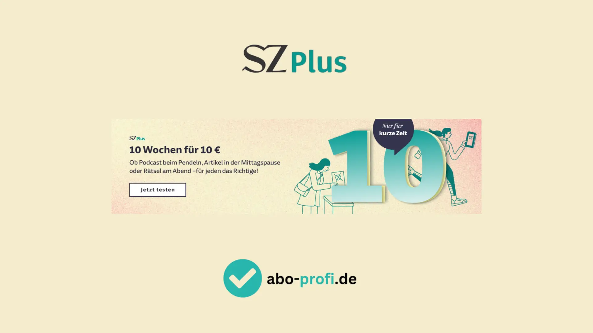SZ plus Aktion_Banner 10 für 10